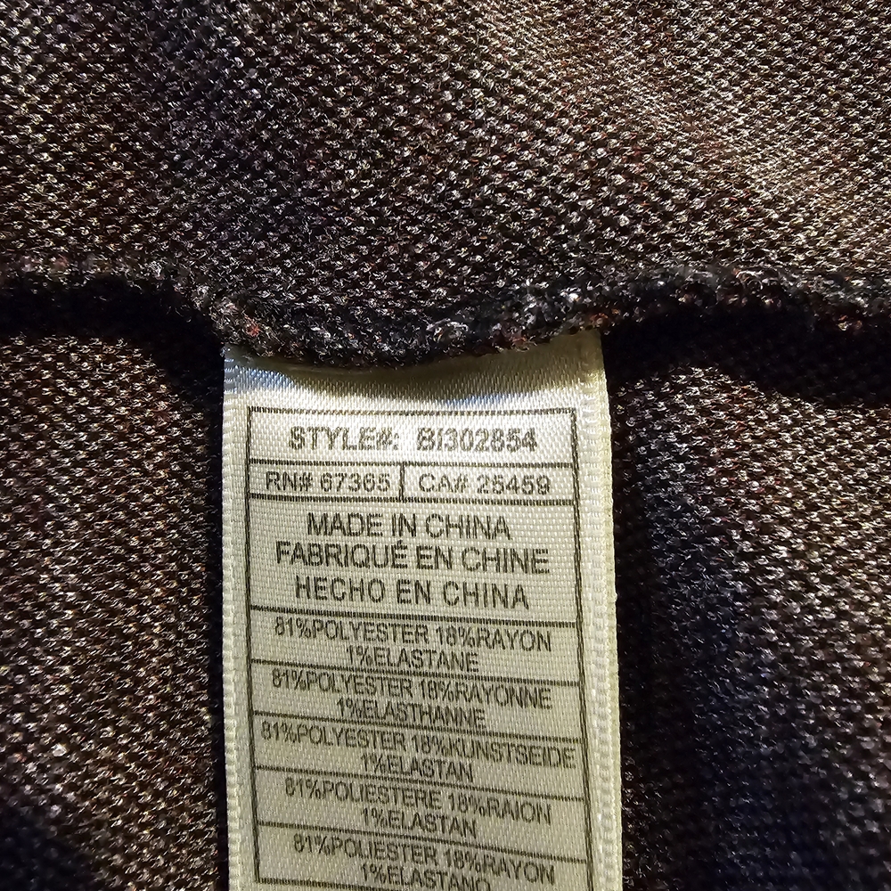 BB Dakota Plaid Open Front Cardigan - Picture 4 of 4
